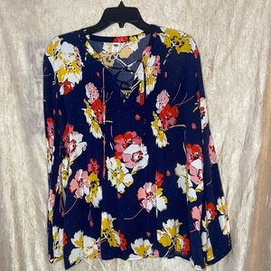 Old Navel Floral Print design blouse